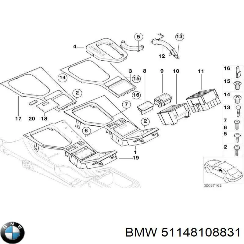 Comprar 51148108831 BMW 