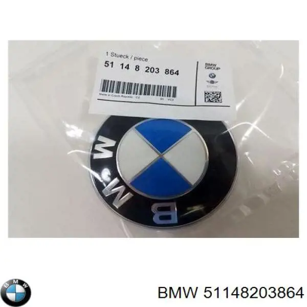 Logotipo de tapa de maletero para BMW 3 (E46)
