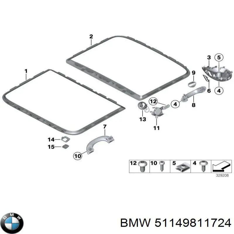 Logo BMW 51149811724 precio, desde 81,43 EUR