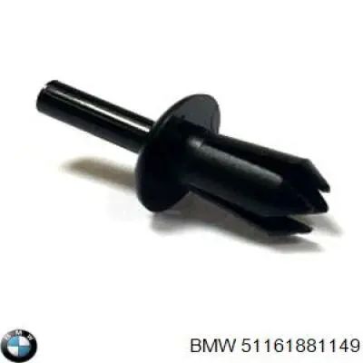 51161881149 BMW clip, tubuladura de sujeción, alféizar de la puerta