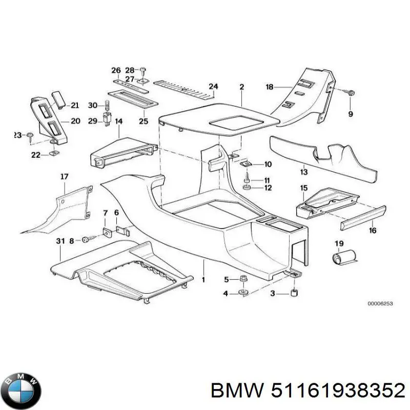  BMW 51161938352 precio, desde 9,30 EUR