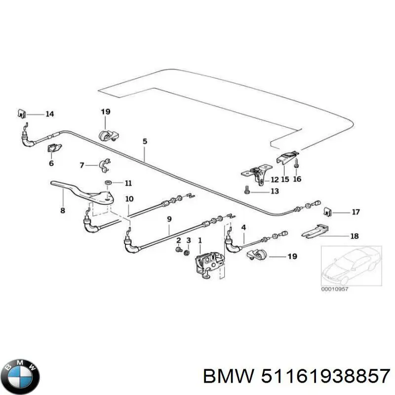  BMW 51161938857 precio, desde 23,35 EUR