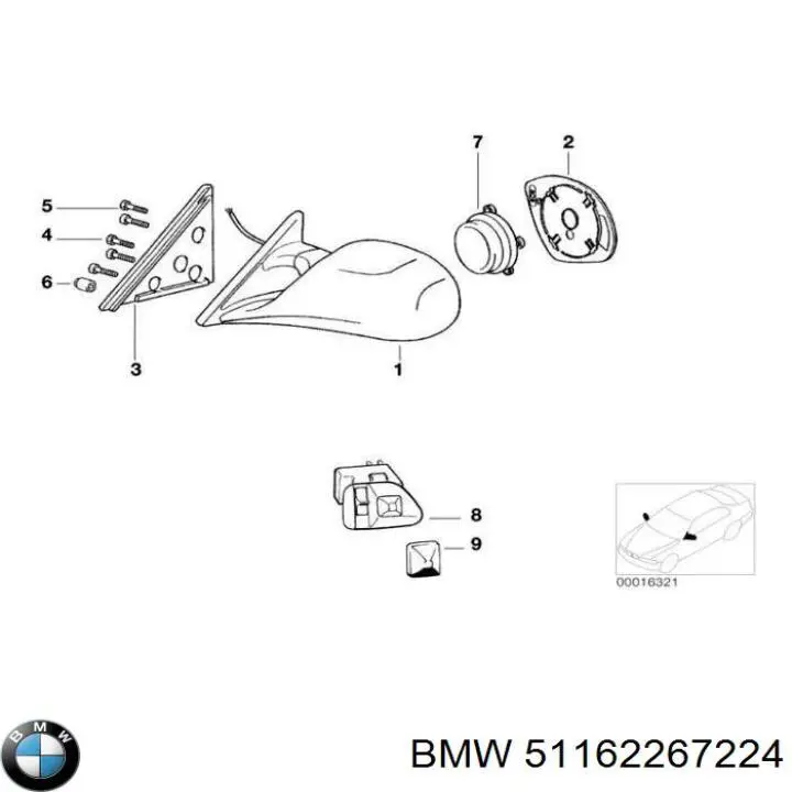  BMW 51162267224 precio, desde 117,20 EUR