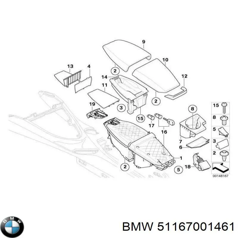  BMW 51167001461 precio, desde 30,25 EUR