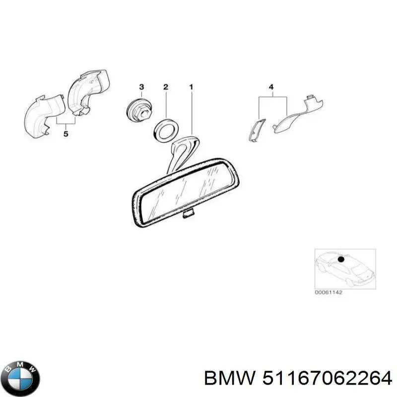  BMW 51167062264 precio, desde 18,61 EUR