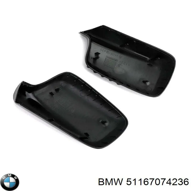 Superposicion(Cubierta) De Espejo Retrovisor Derecho para BMW 7 (E65, E66, E67)
