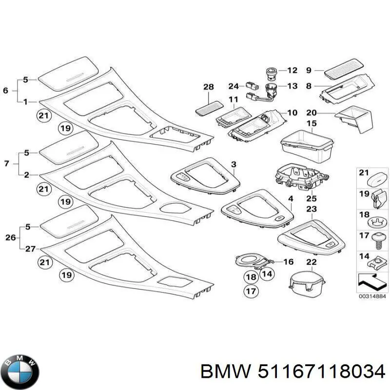  BMW 51167118034 precio, desde 49,37 EUR