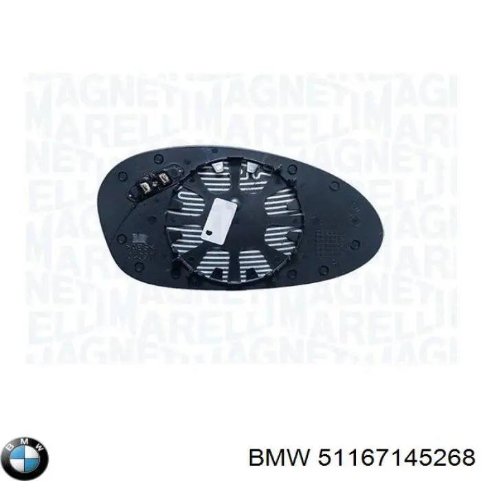 Comprar 51167145268 BMW Cristal de espejo retrovisor derecho