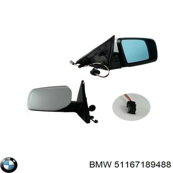 Espejo retrovisor derecho BMW 51167189488 precio, desde 92,93 EUR