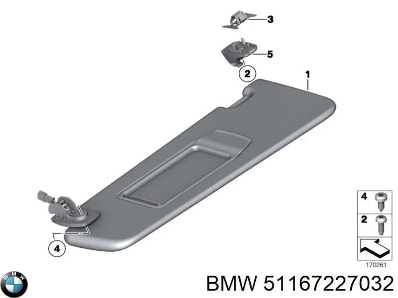  BMW 51167227032 precio, desde 26,73 EUR