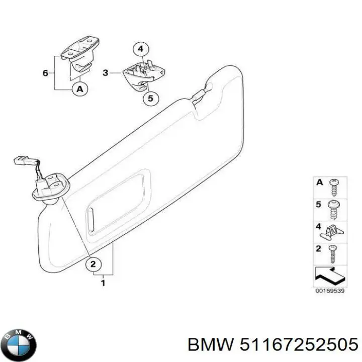 Visera parasol para BMW 1 (E81, E87)