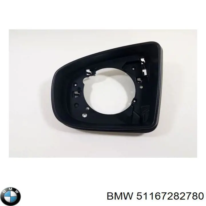 Carcasa interior del espejo retrovisor derecho BMW 51167282780 precio, desde 361,55 EUR