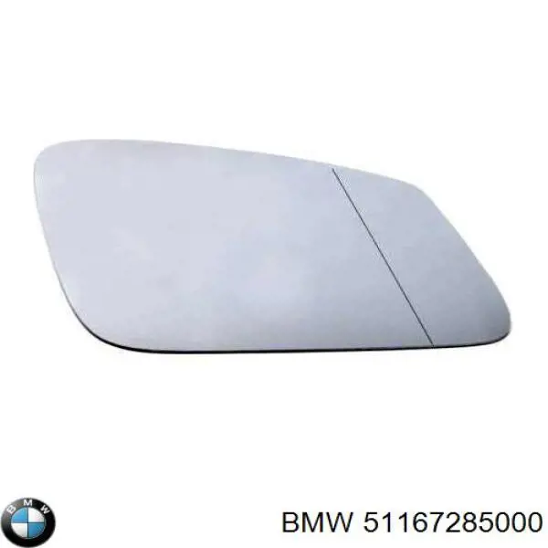 51167285000 BMW cristal de espejo retrovisor exterior derecho