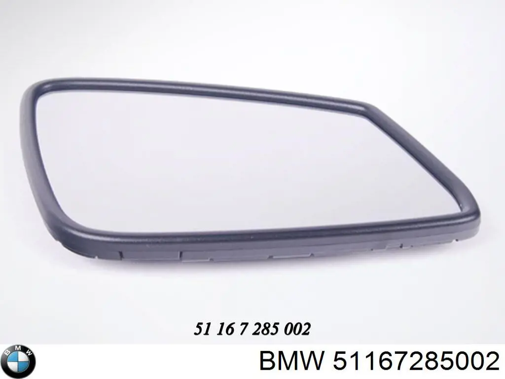 51167285002 BMW cristal de espejo retrovisor exterior derecho