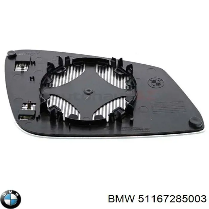 51167285003 BMW cristal de espejo retrovisor exterior izquierdo