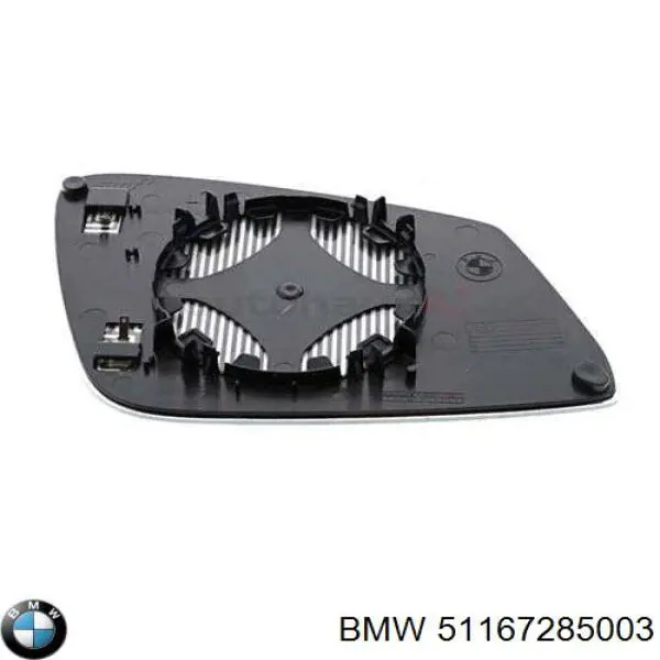 Cristal de espejo retrovisor exterior izquierdo BMW 51167285003 precio, desde 95,70 EUR