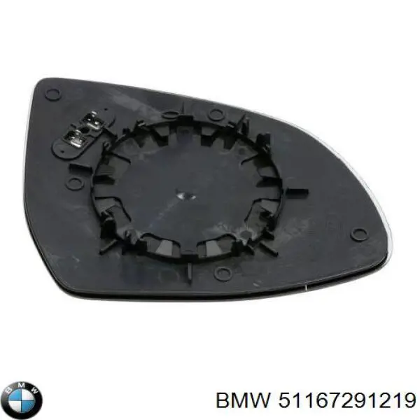 Cristal de espejo retrovisor exterior izquierdo BMW 51167291219 precio, desde 27,98 EUR