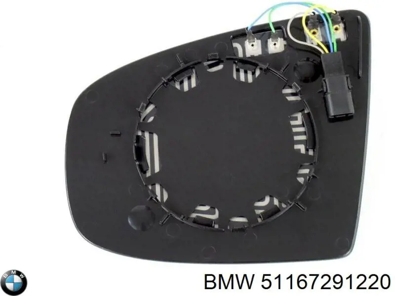 Comprar 51167291220 BMW Cristal de espejo retrovisor derecho
