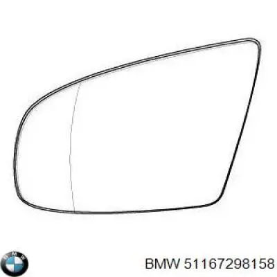 Cristal de retrovisor exterior derecho BMW 51167174986
