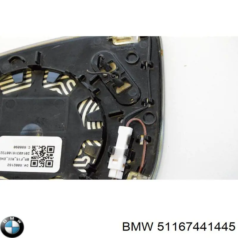 Comprar 51167441445 BMW Cristal de espejo retrovisor exterior izquierdo