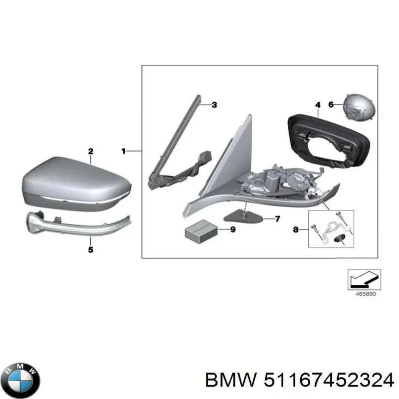  BMW 51167452324 precio, desde 43,02 EUR