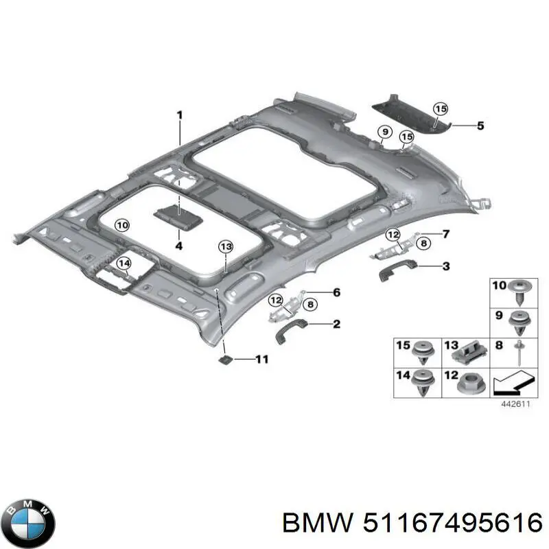  51167495616 BMW