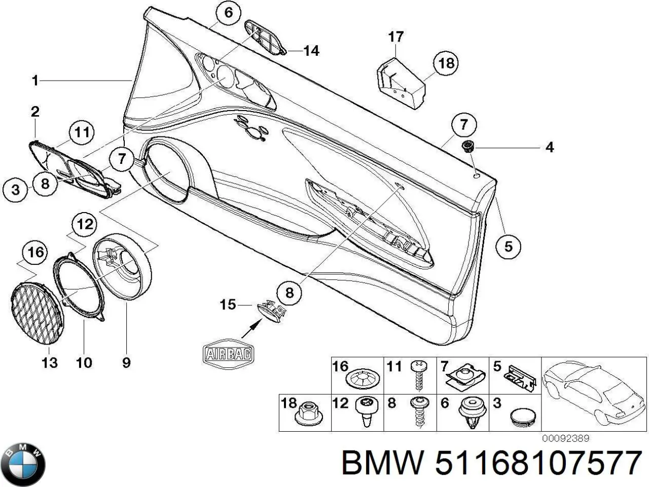 Comprar 51168107577 BMW 