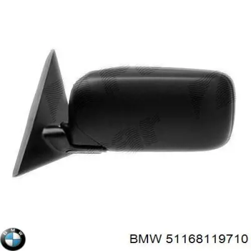 Cristal de espejo retrovisor exterior izquierdo 2008544E Polcar