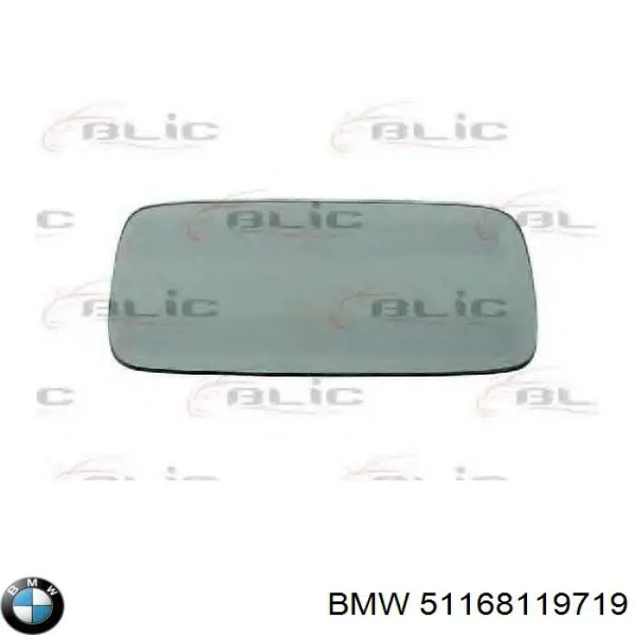 Cristal de espejo retrovisor exterior izquierdo BMW 51167001763 precio, desde 18,15 EUR