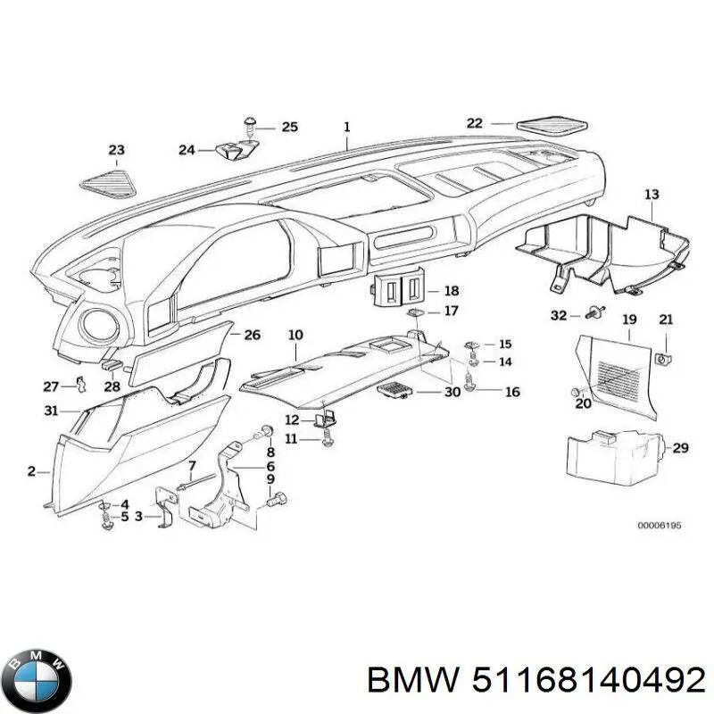  BMW 51168140492 precio, desde 4,42 EUR
