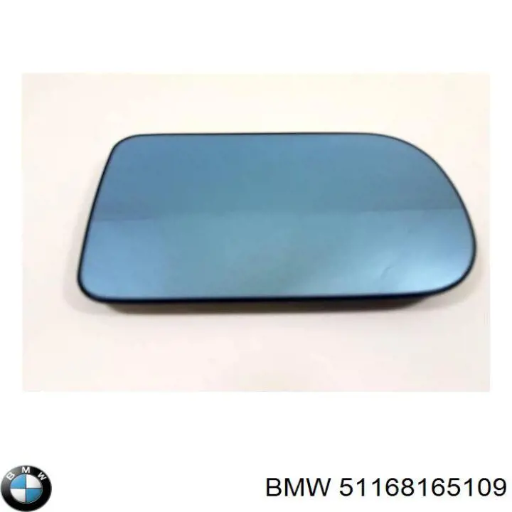 51168165109 BMW cristal de espejo retrovisor exterior izquierdo