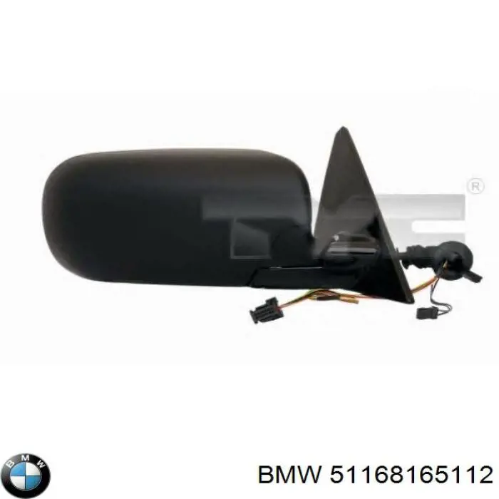 Elemento para Espejo Retrovisor para BMW 7 (E38)