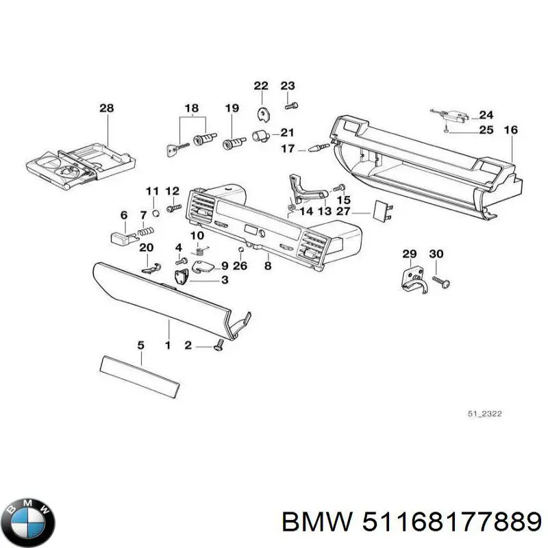 Comprar 51168177889 BMW 