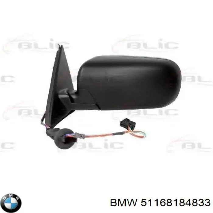51168184833 BMW Espejo retrovisor izquierdo