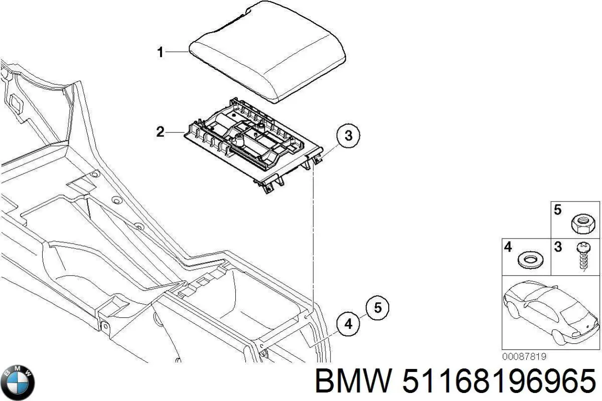  BMW 51168196965 precio, desde 255,79 EUR