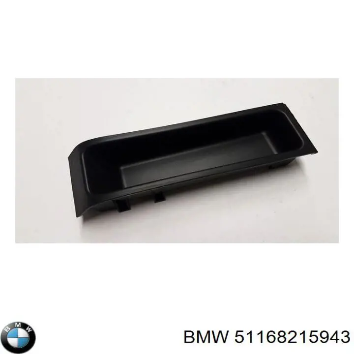 Caja portaobjetos de la consola central (apoyabrazos) BMW 51168215943 precio, desde  