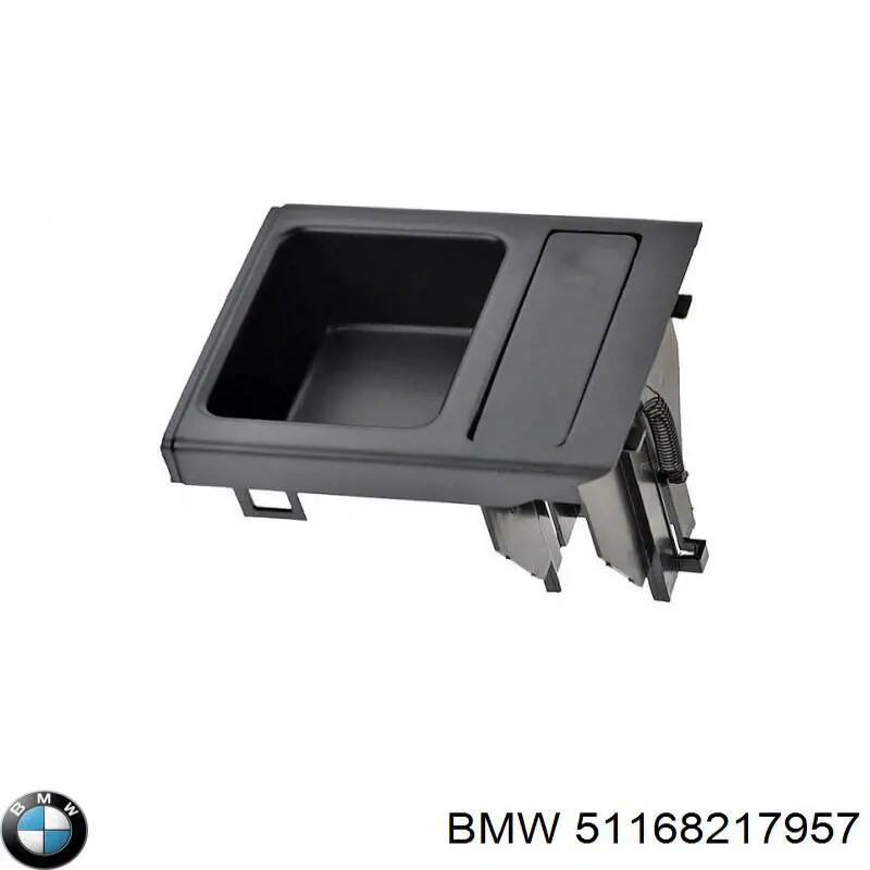 Caja portaobjetos para consola central (apoyabrazos) para BMW 3 (E46)