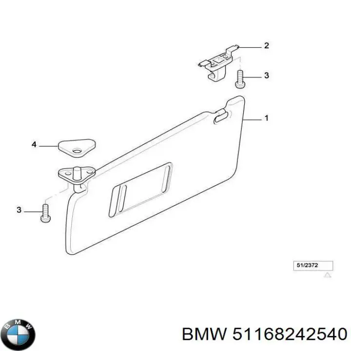 51168242540 BMW 