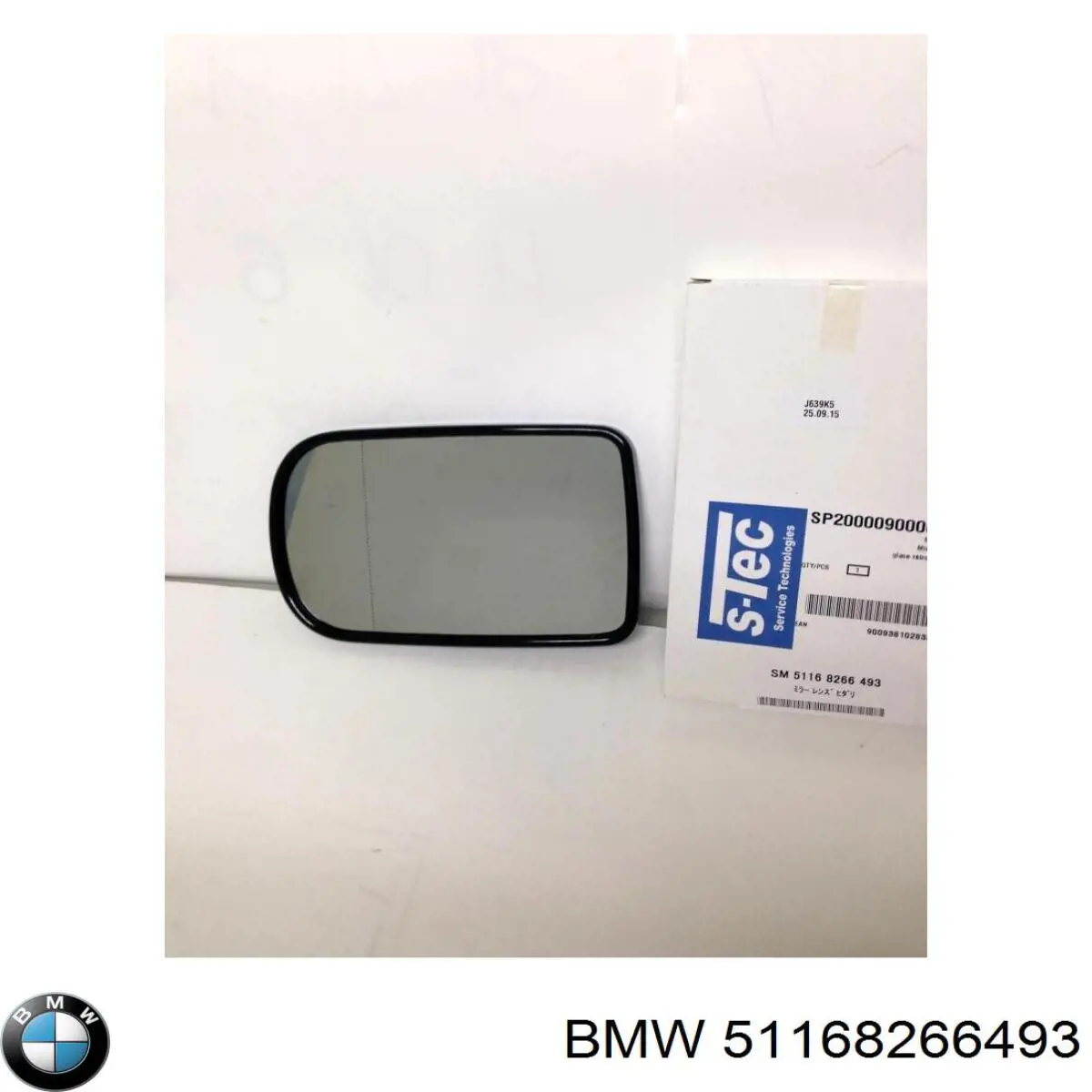 Comprar 51168266493 BMW Cristal de espejo retrovisor exterior izquierdo