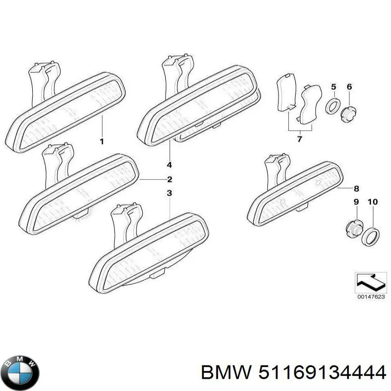Comprar 51169134444 BMW 