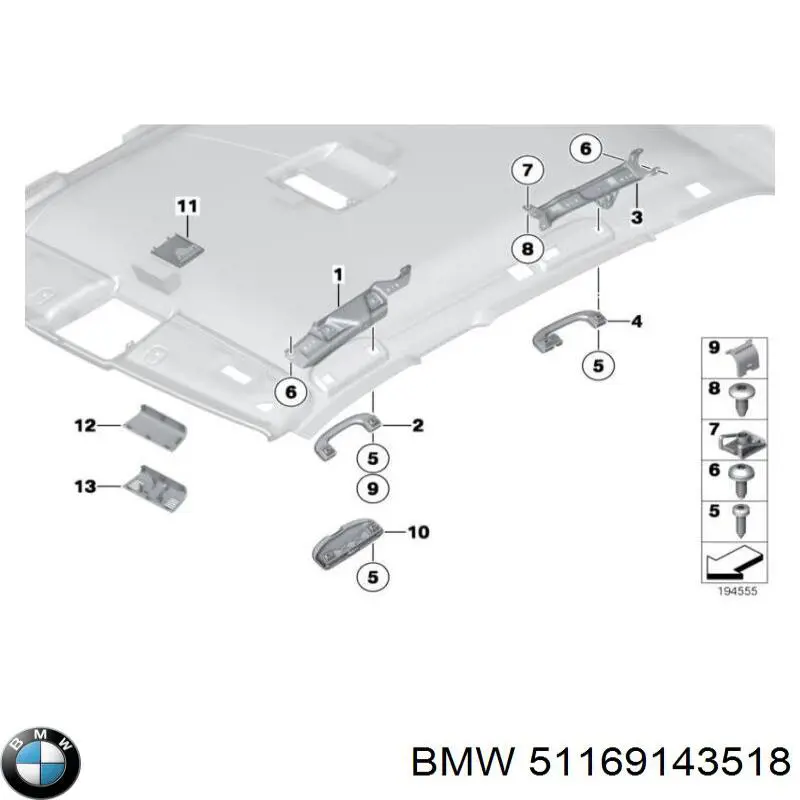 51169143518 BMW 