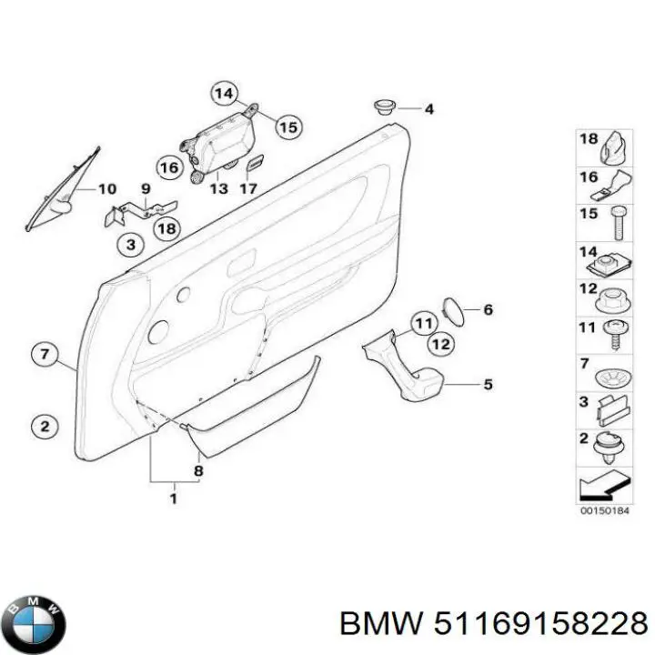  BMW 51169158228 precio, desde 5,16 EUR