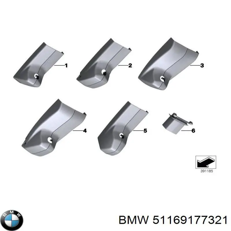 Comprar 51169177321 BMW 