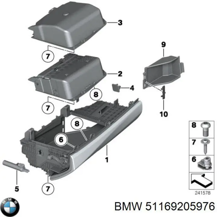 9205976 BMW Guantera