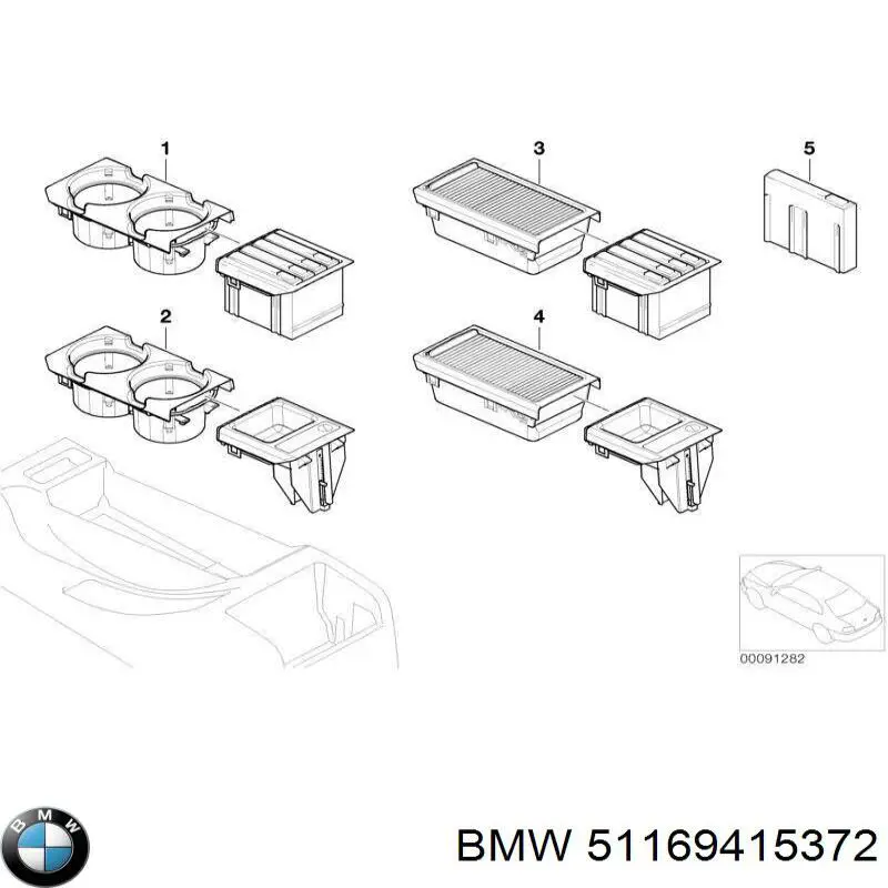  BMW 51169415372 precio, desde 39,16 EUR