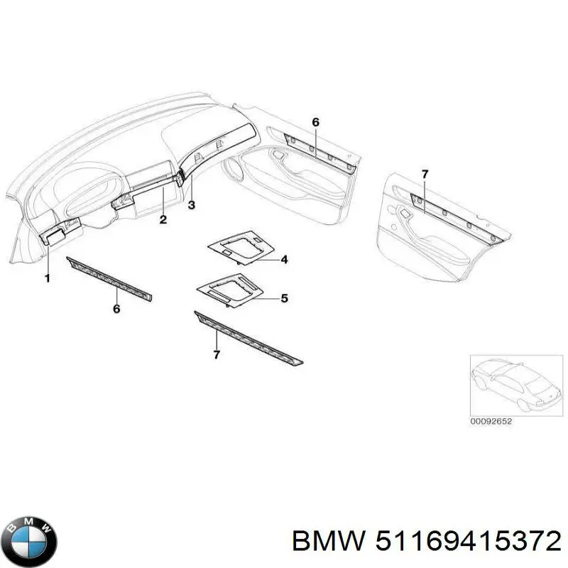 Comprar 51169415372 BMW 