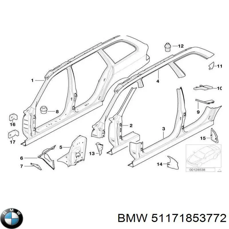  BMW 51171853772 precio, desde 14,98 EUR