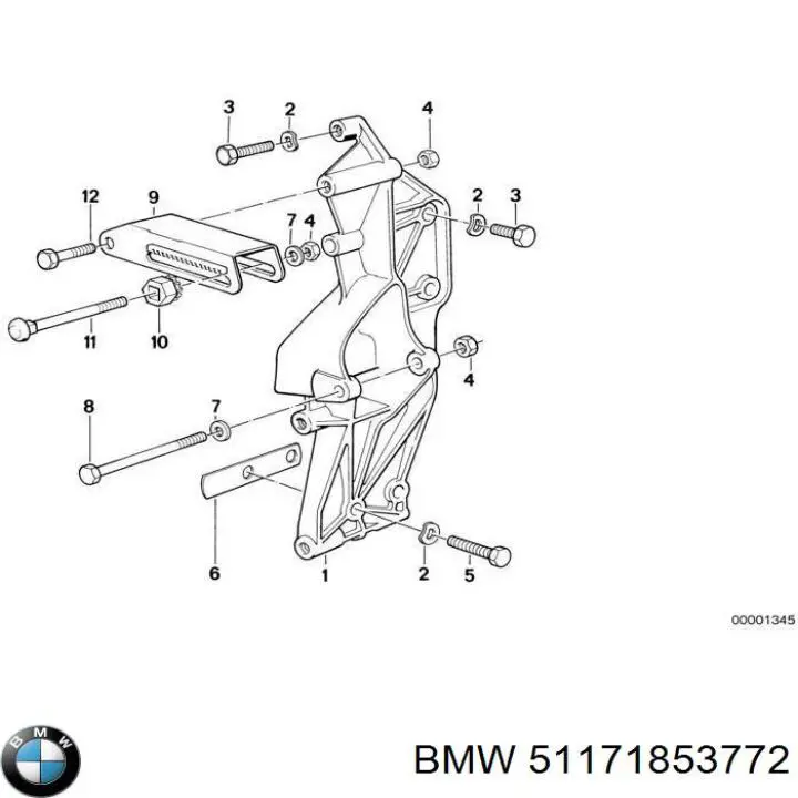  BMW 51171853772