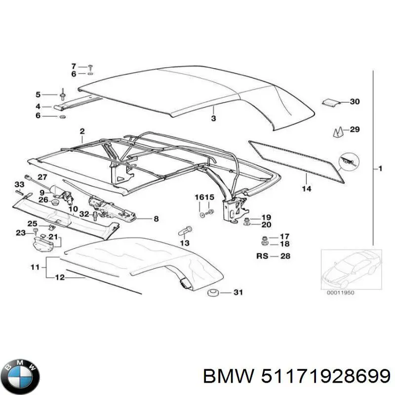  51171928699 BMW