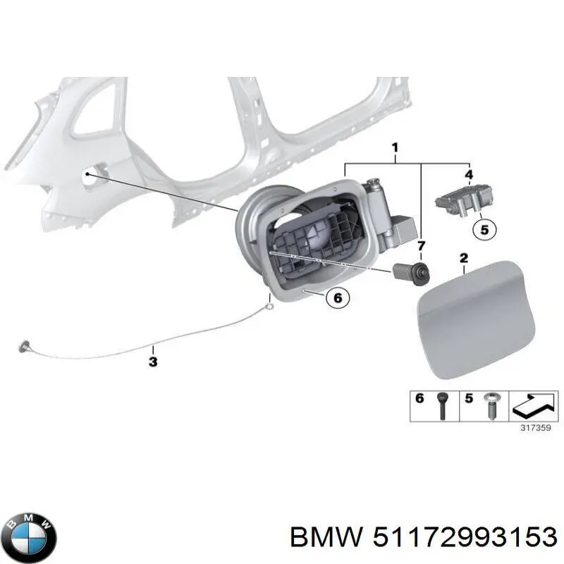 Tapa del depósito de gasolina BMW X1 SUV (E84) (2009 - 2015) precio, desde 63,72 EUR